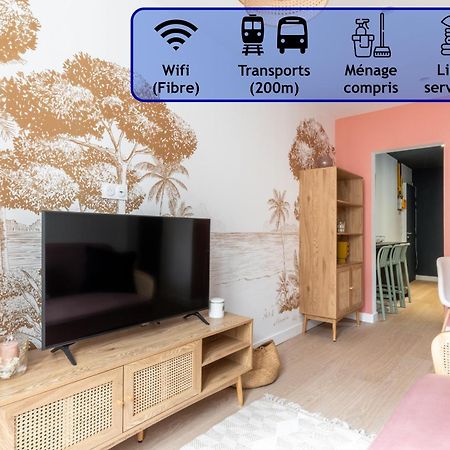 Appartement Elegant Proche Tramway & Centre-Ville Nantes Exterior foto