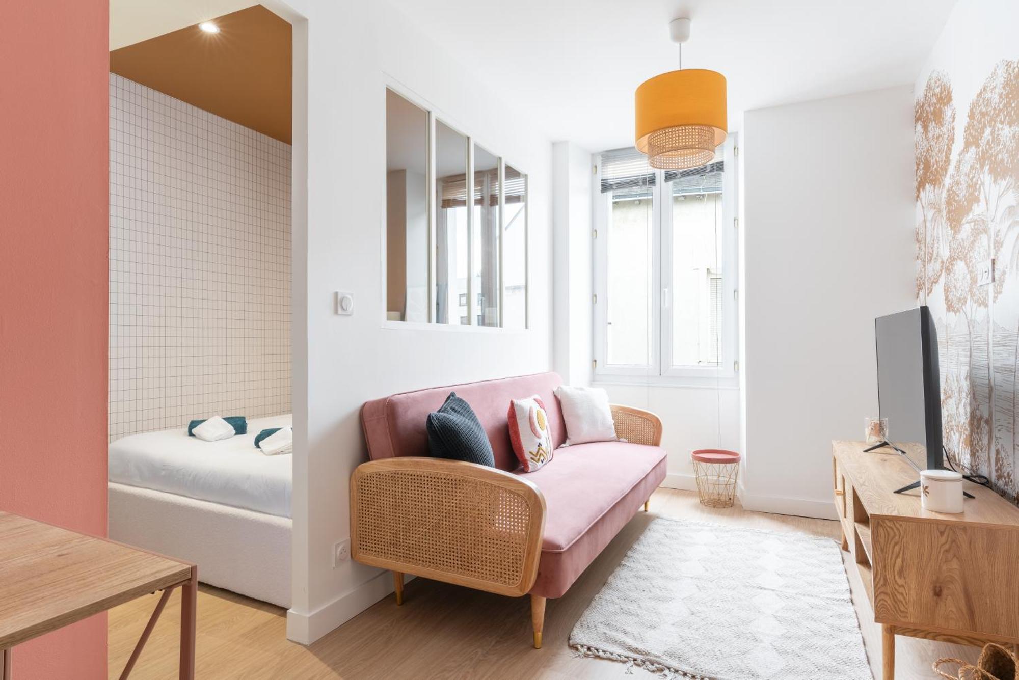 Appartement Elegant Proche Tramway & Centre-Ville Nantes Exterior foto